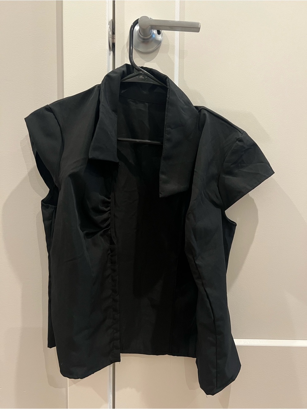 Shein black clasp top